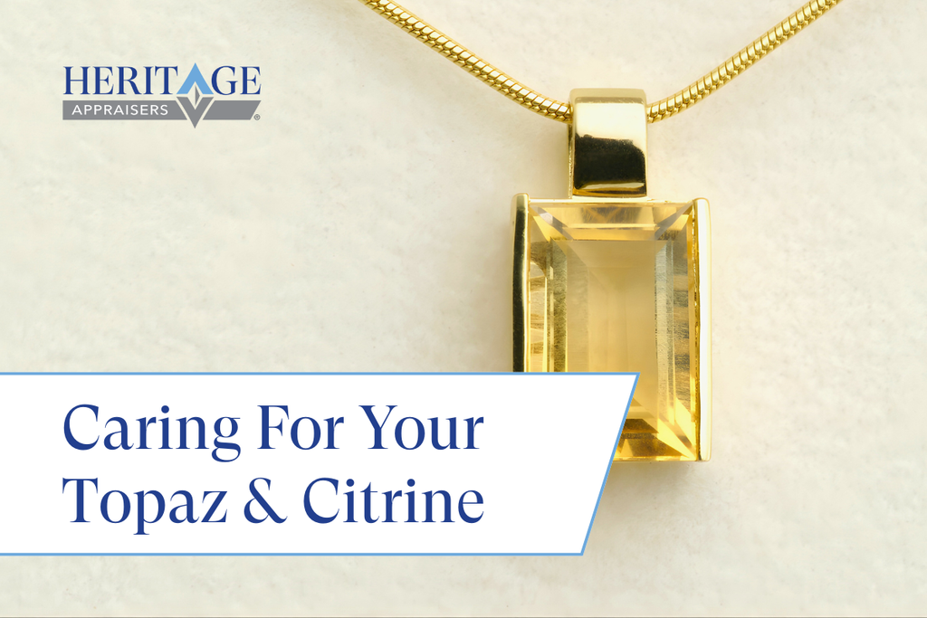 Caring for Your Topaz & Citrine