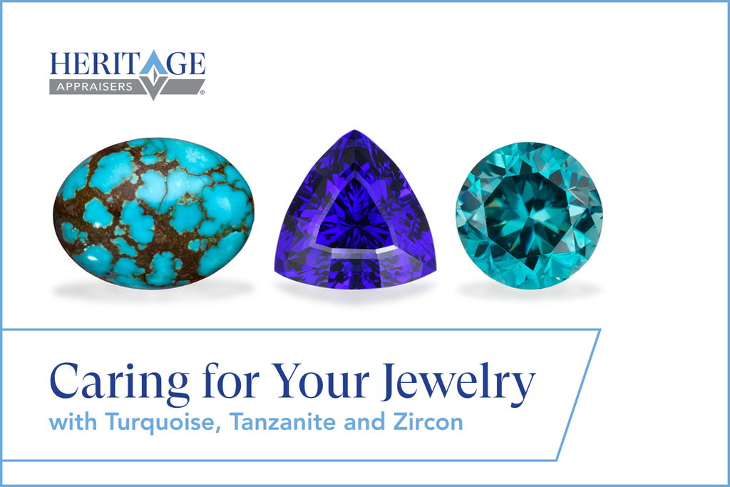 Caring for Your Jewelry with Turquoise, Tanzanite and Zircon